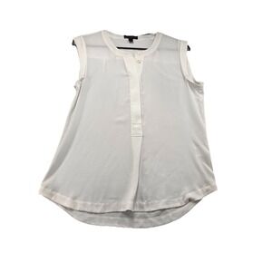 J.Crew‎ Blouse Women V-Neck Sleeveless Blouse Size 2